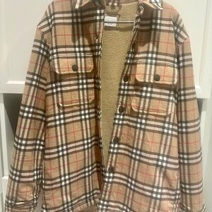 Burberry Calmore Wool Jacket Men Size L